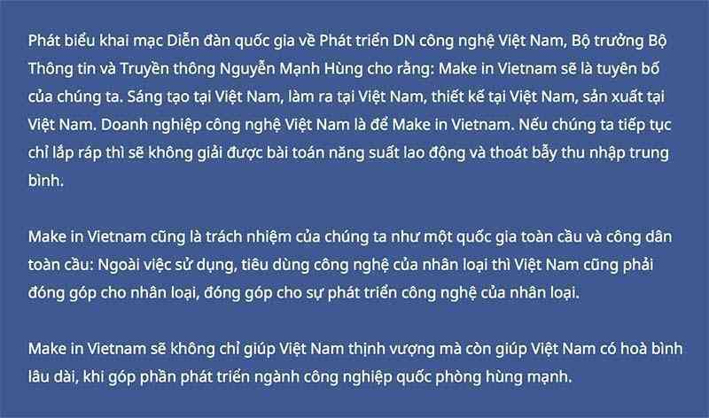 Make in Vietnam: Gia công chỉ kiếm sống, giàu có phải làm chủ công nghệ-3