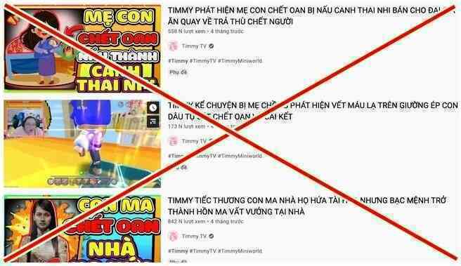 Bộ TT&TT sẽ yêu cầu YouTube gỡ kênh, xử lý nghiêm khắc với Timmy TV