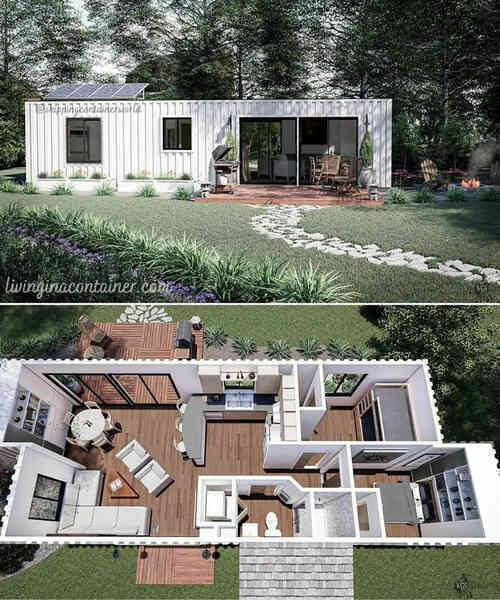 30 kiểu thiết kế nhà container đẹp tuyệt vời nhìn là thích mê - Ảnh 16. 30 kiểu thiết kế nhà container đẹp tuyệt vời nhìn là thích mê - Ảnh 16.