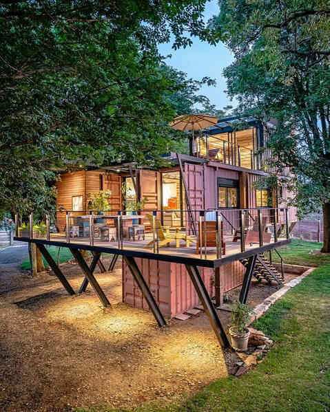 30 kiểu thiết kế nhà container đẹp tuyệt vời nhìn là thích mê - Ảnh 19. 30 kiểu thiết kế nhà container đẹp tuyệt vời nhìn là thích mê - Ảnh 19.