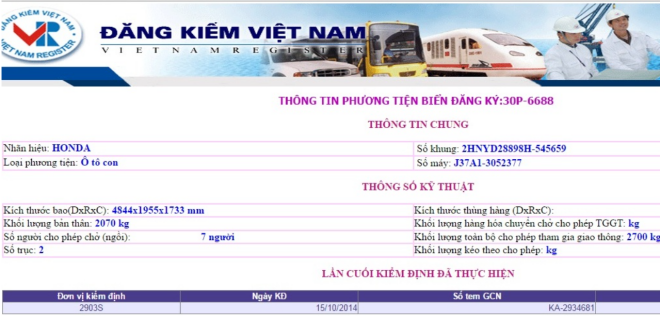 Hướng dẫn tra cứu biển số xe ô tô từ nguồn đăng kiểm