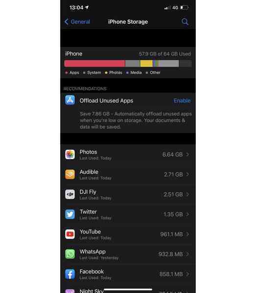 cách giải phóng dung lượng lưu trữ iPhone ảnh 2 cach giai phong dung luong luu tru iPhone anh 2