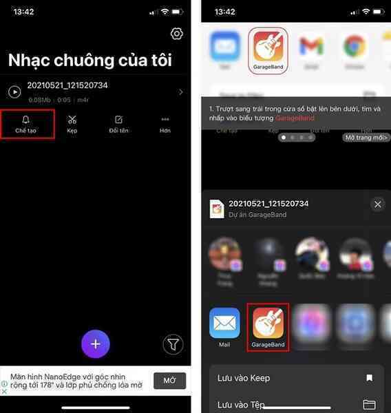 Hướng dẫn cài nhạc chuông iPhone không cần máy tính