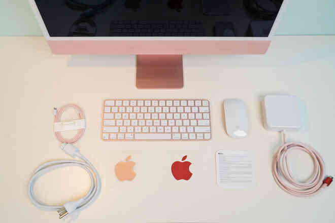 Cận cảnh iMac 24 M1 sắp bán tại Việt Nam, giá từ 34 triệu đồng - Ảnh 3. Cận cảnh iMac 24 M1 sắp bán tại Việt Nam, giá từ 34 triệu đồng - Ảnh 3.