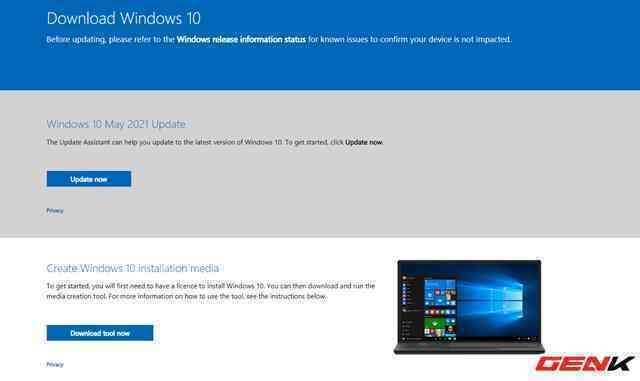 Microsoft đã bắt đầu phát hành Windows 10 21H1, và đây là những cách tải bộ cài đặt vào USB - Ảnh 2. Microsoft đã bắt đầu phát hành Windows 10 21H1, và đây là những cách tải bộ cài đặt vào USB - Ảnh 2.