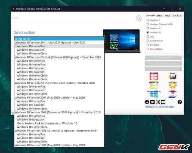 Microsoft đã bắt đầu phát hành Windows 10 21H1, và đây là những cách tải bộ cài đặt vào USB - Ảnh 5. Microsoft đã bắt đầu phát hành Windows 10 21H1, và đây là những cách tải bộ cài đặt vào USB - Ảnh 5.