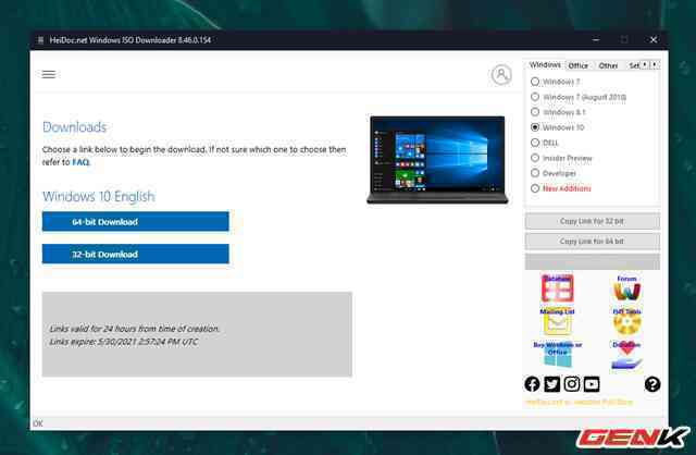 Microsoft đã bắt đầu phát hành Windows 10 21H1, và đây là những cách tải bộ cài đặt vào USB - Ảnh 7. Microsoft đã bắt đầu phát hành Windows 10 21H1, và đây là những cách tải bộ cài đặt vào USB - Ảnh 7.