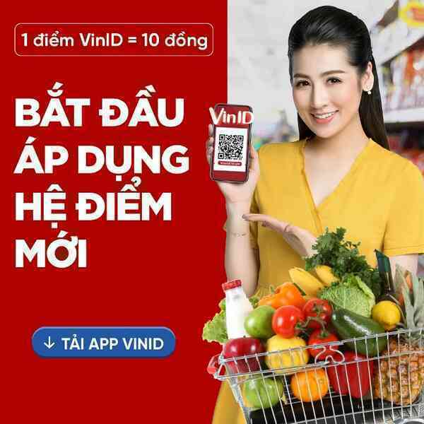 VinID mở rộng tích điểm trên mọi giao dịch từ 1.000 đồng