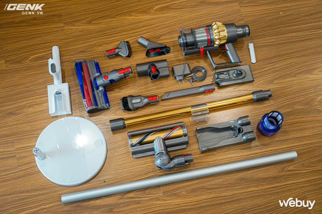 Trải nghiệm máy hút bụi Dyson giá 21 triệu: Nhiều phụ kiện, lắp ghép như LEGO, hút khỏe, chỉ hợp với nhà sang chảnh - Ảnh 5. Trải nghiệm máy hút bụi Dyson giá 21 triệu: Nhiều phụ kiện, lắp ghép như LEGO, hút khỏe, chỉ hợp với nhà sang chảnh - Ảnh 5.