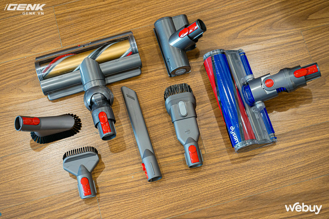 Trải nghiệm máy hút bụi Dyson giá 21 triệu: Nhiều phụ kiện, lắp ghép như LEGO, hút khỏe, chỉ hợp với nhà sang chảnh - Ảnh 6. Trải nghiệm máy hút bụi Dyson giá 21 triệu: Nhiều phụ kiện, lắp ghép như LEGO, hút khỏe, chỉ hợp với nhà sang chảnh - Ảnh 6.