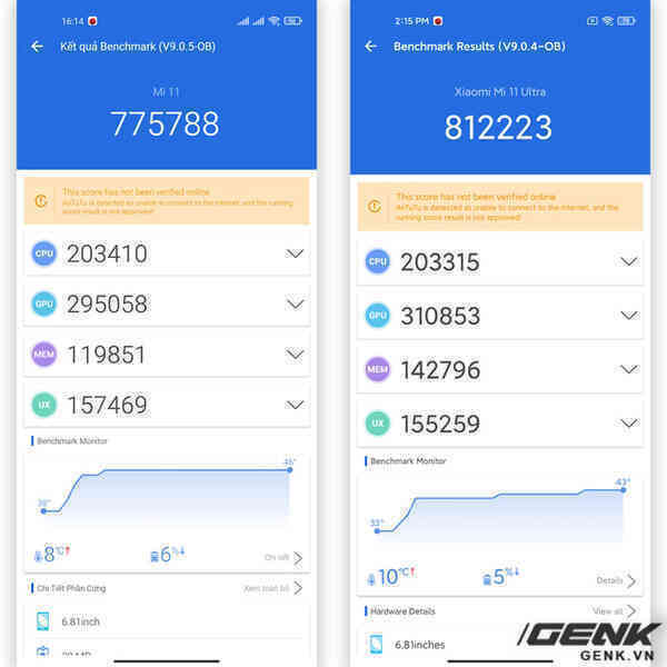 Đánh giá hiệu năng gaming trên Xiaomi Mi 11 Ultra: Ổn định hơn, nhưng Snapdragon 888 vẫn còn quá nóng - Ảnh 2. Đánh giá hiệu năng gaming trên Xiaomi Mi 11 Ultra: Ổn định hơn, nhưng Snapdragon 888 vẫn còn quá nóng - Ảnh 2.