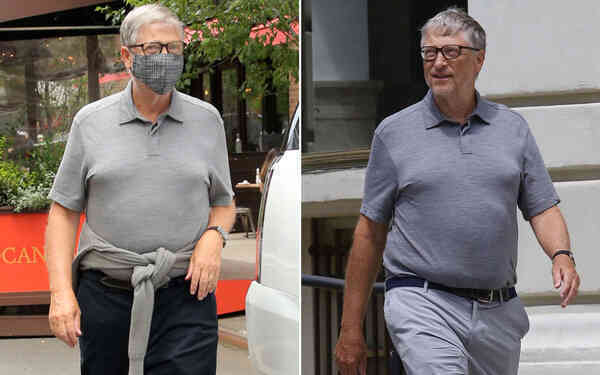 Bill Gates béo lên trông thấy hậu ly hôn - Ảnh 2. Bill Gates béo lên trông thấy hậu ly hôn - Ảnh 2.
