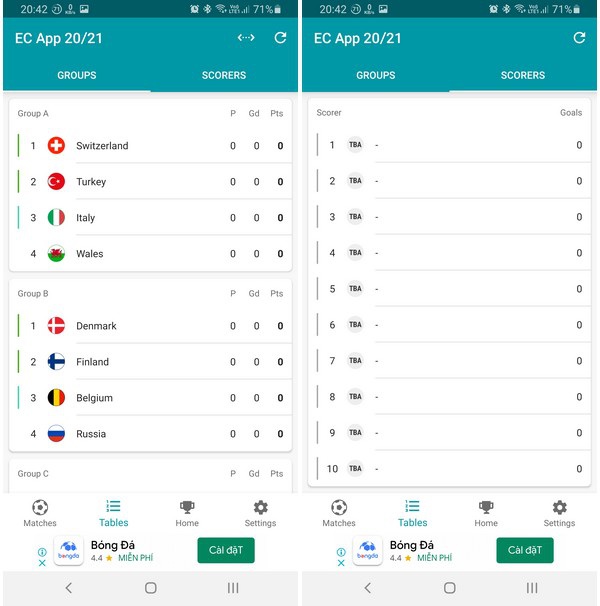 Ứng dụng lịch thông minh giúp bạn không bỏ lỡ trận đấu nào tại Euro 2020 - 4 Ứng dụng lịch thông minh giúp bạn không bỏ lỡ trận đấu nào tại Euro 2020 - 4