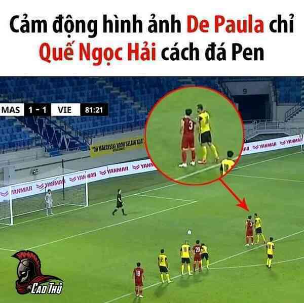 Dân mạng rộn ràng chế ảnh Malaysia thua đau trước Việt Nam