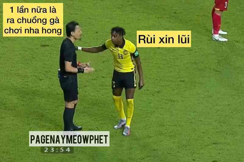 Dân mạng rộn ràng chế ảnh Malaysia thua đau trước Việt Nam