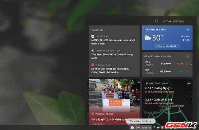Cách kích hoạt và vô hiệu hoá tính năng News and Interests tự nhiên xuất hiện trên Windows 10 - Ảnh 11. Cách kích hoạt và vô hiệu hoá tính năng News and Interests tự nhiên xuất hiện trên Windows 10 - Ảnh 11.