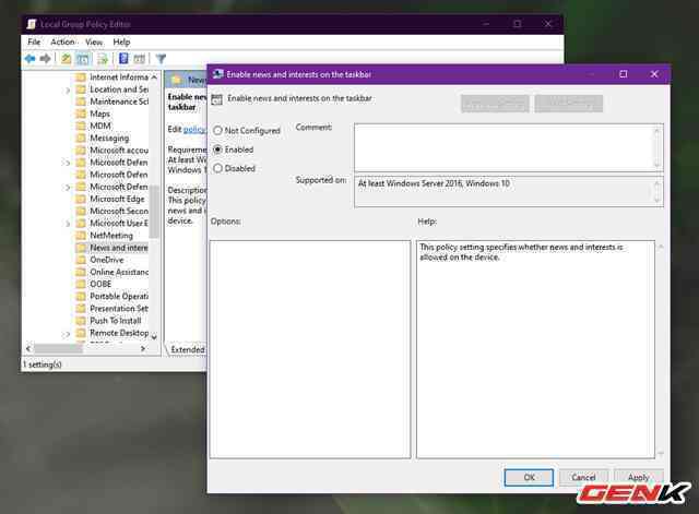 Cách kích hoạt và vô hiệu hoá tính năng News and Interests tự nhiên xuất hiện trên Windows 10 - Ảnh 9.