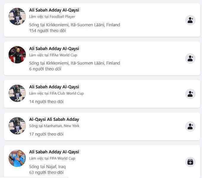 Dân mạng Việt đua nhau làm giả trang Facebook trọng tài chính người Iraq - 2 Dân mạng Việt đua nhau làm giả trang Facebook trọng tài chính người Iraq - 2
