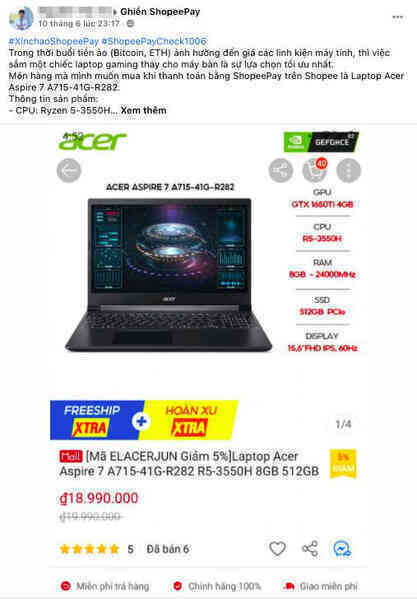 ShopeePay Check và loạt giải thưởng cực “cool” không thể bỏ lỡ - Ảnh 4. ShopeePay Check và loạt giải thưởng cực “cool” không thể bỏ lỡ - Ảnh 4.