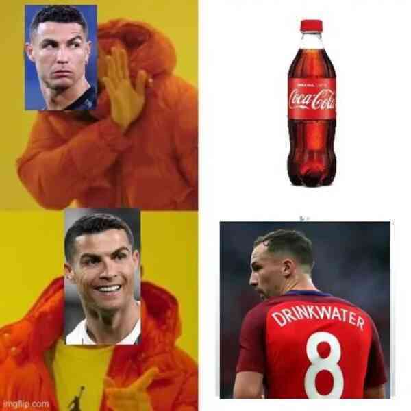Ronaldo thích uống nước lọc và loạt ảnh hài hước mùa Euro 2020
