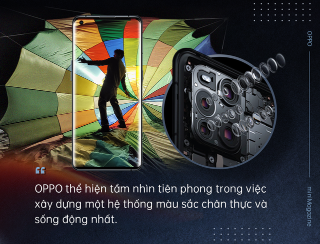 OPPO Find X3 Pro 5G mở ra kỷ nguyên 1 tỷ sắc màu mới cho smartphone Android - Ảnh 5. OPPO Find X3 Pro 5G mở ra kỷ nguyên 1 tỷ sắc màu mới cho smartphone Android - Ảnh 5.