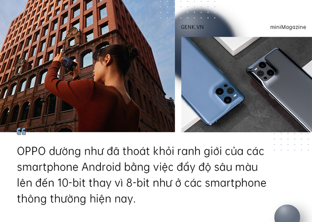 OPPO Find X3 Pro 5G mở ra kỷ nguyên 1 tỷ sắc màu mới cho smartphone Android - Ảnh 10. OPPO Find X3 Pro 5G mở ra kỷ nguyên 1 tỷ sắc màu mới cho smartphone Android - Ảnh 10.