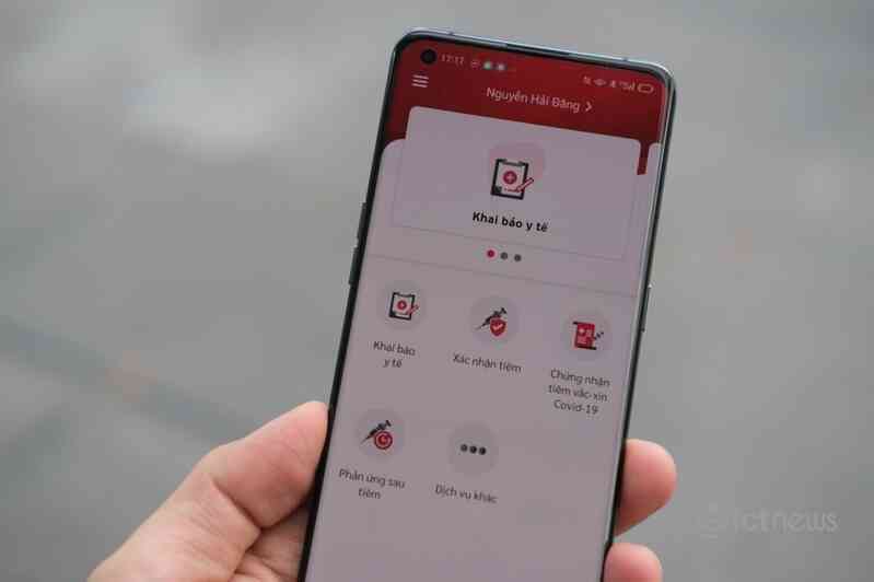 Hướng dẫn dùng app Sổ sức khỏe điện tử khi tiêm vắc xin phòng Covid-19