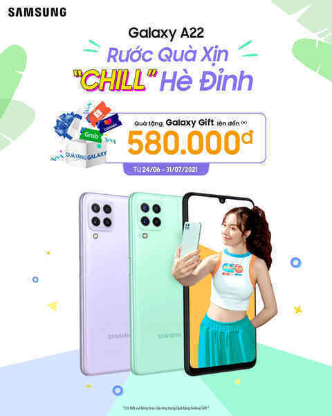 Galaxy A22 ra mắt tại VN: Camera chống rung OIS, màn hình 90Hz, có bản hỗ trợ 5G, giá từ 5.9 triệu đồng - Ảnh 4. Galaxy A22 ra mắt tại VN: Camera chống rung OIS, màn hình 90Hz, có bản hỗ trợ 5G, giá từ 5.9 triệu đồng - Ảnh 4.
