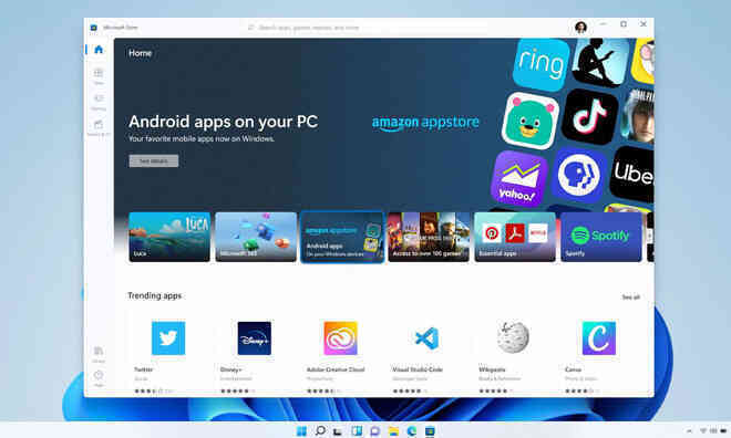 Lộ diện tính năng hấp dẫn nhất trên Windows 11, chạy native ứng dụng Android - Ảnh 1. Lộ diện tính năng hấp dẫn nhất trên Windows 11, chạy native ứng dụng Android - Ảnh 1.