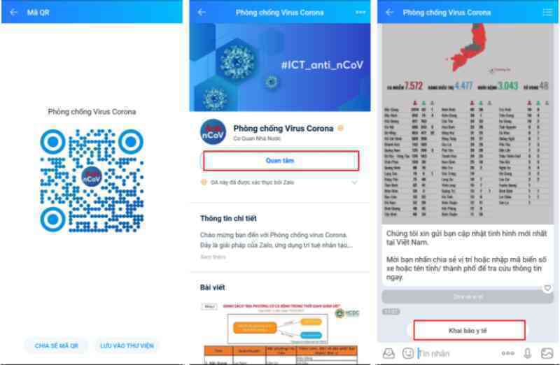 Cách dùng Zalo trong khai báo điện tử nhanh, giảm ùn tắc