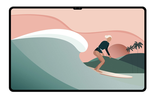Cái nhìn đầu tiên về Galaxy Tab S8 Ultra: Viền màn hình mỏng và có tai thỏ như iPhone? - Ảnh 2. Cái nhìn đầu tiên về Galaxy Tab S8 Ultra: Viền màn hình mỏng và có tai thỏ như iPhone? - Ảnh 2.