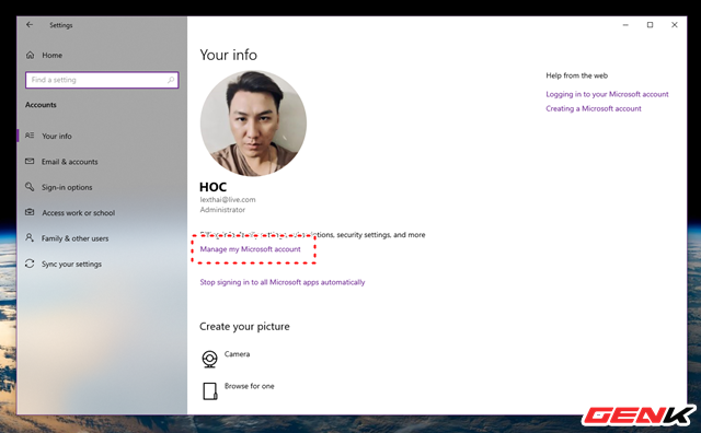 Dùng Windows 10 đã lâu, liệu bạn có biết cách thay đổi mật khẩu đăng nhập hay chưa? - Ảnh 3. Dùng Windows 10 đã lâu, liệu bạn có biết cách thay đổi mật khẩu đăng nhập hay chưa? - Ảnh 3.
