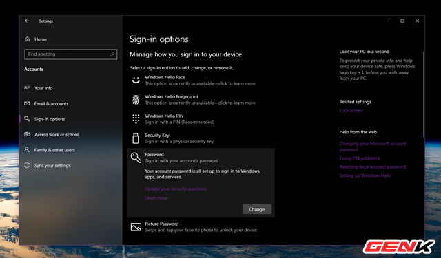Dùng Windows 10 đã lâu, liệu bạn có biết cách thay đổi mật khẩu đăng nhập hay chưa? - Ảnh 8.