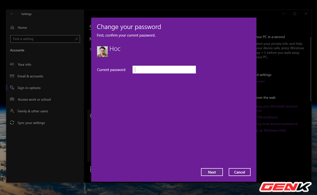 Dùng Windows 10 đã lâu, liệu bạn có biết cách thay đổi mật khẩu đăng nhập hay chưa? - Ảnh 9. Dùng Windows 10 đã lâu, liệu bạn có biết cách thay đổi mật khẩu đăng nhập hay chưa? - Ảnh 9.