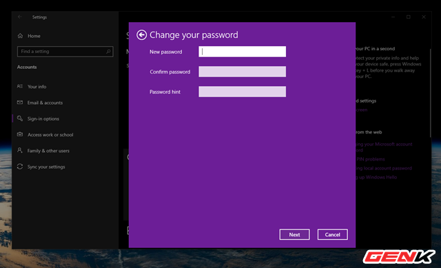 Dùng Windows 10 đã lâu, liệu bạn có biết cách thay đổi mật khẩu đăng nhập hay chưa? - Ảnh 10. Dùng Windows 10 đã lâu, liệu bạn có biết cách thay đổi mật khẩu đăng nhập hay chưa? - Ảnh 10.