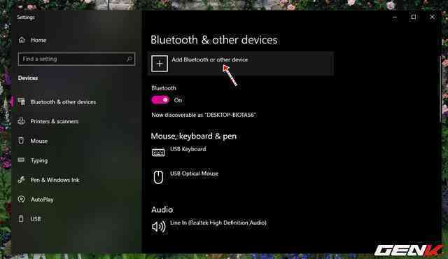 Cách thiết lập và sử dụng Bluetooth trên máy tính chạy Windows 10 - Ảnh 6. Cách thiết lập và sử dụng Bluetooth trên máy tính chạy Windows 10 - Ảnh 6.