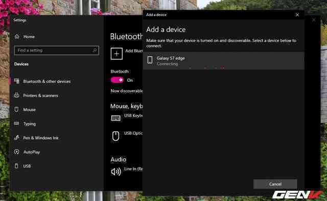 Cách thiết lập và sử dụng Bluetooth trên máy tính chạy Windows 10 - Ảnh 8. Cách thiết lập và sử dụng Bluetooth trên máy tính chạy Windows 10 - Ảnh 8.