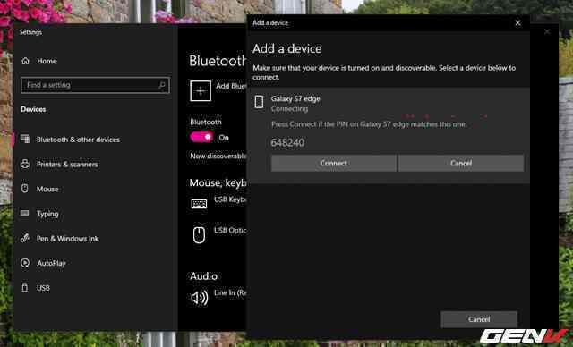 Cách thiết lập và sử dụng Bluetooth trên máy tính chạy Windows 10 - Ảnh 9. Cách thiết lập và sử dụng Bluetooth trên máy tính chạy Windows 10 - Ảnh 9.