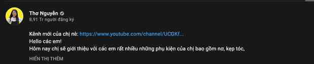 Mới ngày nào khóc lóc tuyên bố giải nghệ, nay Thơ Nguyễn 