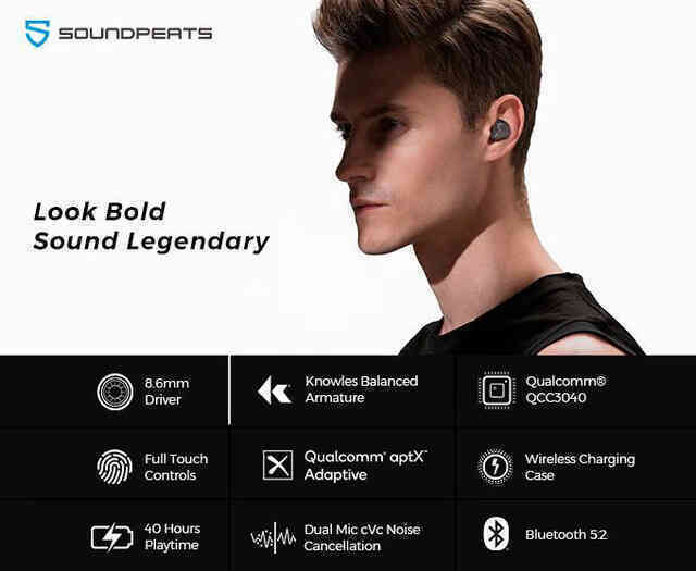 Tai nghe SoundPEATS H1: Driver BA + Dynamic cân bằng âm thanh, Game mode và 40 giờ chơi nhạc - Ảnh 2. Tai nghe SoundPEATS H1: Driver BA + Dynamic cân bằng âm thanh, Game mode và 40 giờ chơi nhạc - Ảnh 2.