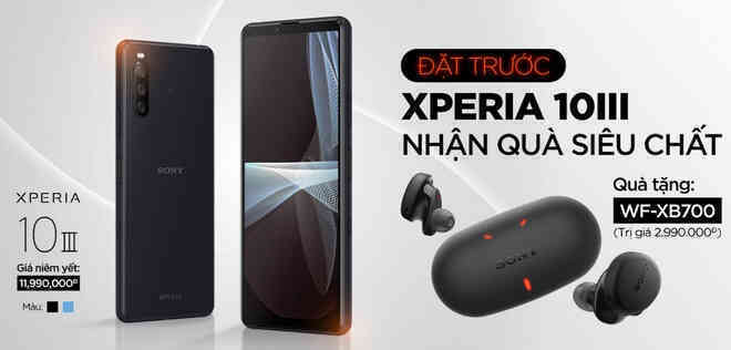 Xperia 1 III ra mắt tại Việt Nam nhưng chưa có giá, Xperia 10 III 5G giá 11.99 triệu, tặng quà 2.99 triệu - Ảnh 6. Xperia 1 III ra mắt tại Việt Nam nhưng chưa có giá, Xperia 10 III 5G giá 11.99 triệu, tặng quà 2.99 triệu - Ảnh 6.