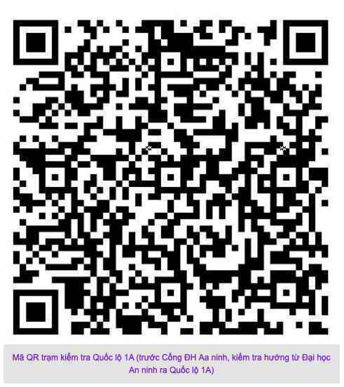 TP.HCM: Quét mã QR tại các các trạm kiểm soát để tránh ùn ứ