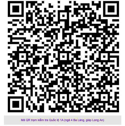 TP.HCM: Quét mã QR tại các các trạm kiểm soát để tránh ùn ứ