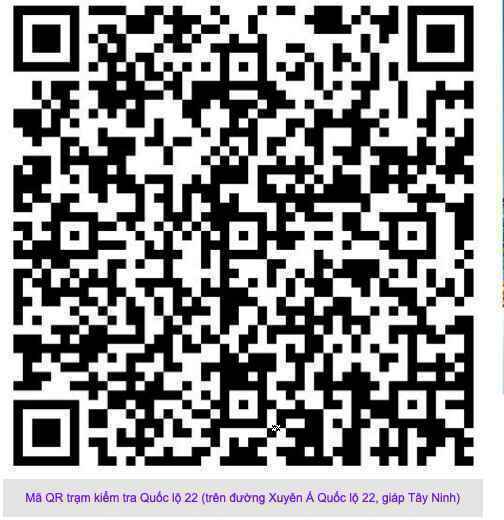 TP.HCM: Quét mã QR tại các các trạm kiểm soát để tránh ùn ứ