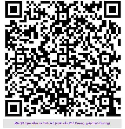 TP.HCM: Quét mã QR tại các các trạm kiểm soát để tránh ùn ứ