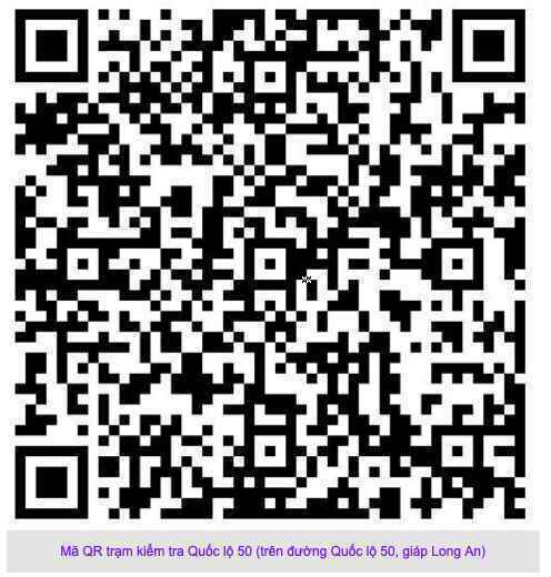 TP.HCM: Quét mã QR tại các các trạm kiểm soát để tránh ùn ứ