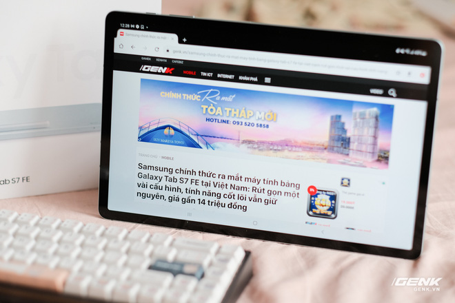 Mở hộp Galaxy Tab S7 FE: Thiết kế vẫn cao cấp, có thêm màu Xanh Mint trẻ trung, cấu hình rút gọn, giá 13.9 triệu đồng - Ảnh 18. Mở hộp Galaxy Tab S7 FE: Thiết kế vẫn cao cấp, có thêm màu Xanh Mint trẻ trung, cấu hình rút gọn, giá 13.9 triệu đồng - Ảnh 18.