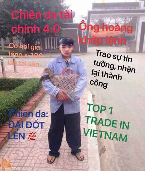 Trào lưu châm biếm các hot girl tài chính, hot boy thổi nến 4.0