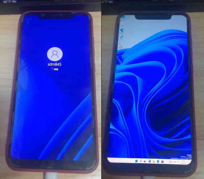 Cài đặt thành công Windows 11 lên điện thoại Xiaomi - Ảnh 2. Cài đặt thành công Windows 11 lên điện thoại Xiaomi - Ảnh 2.