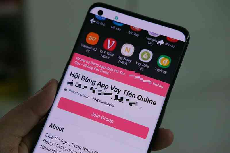 Lập hội quỵt tiền ứng dụng cho vay trên mạng xã hội